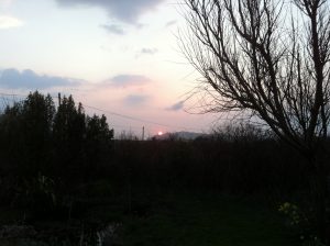 Sunset over Ceann Sibéal
